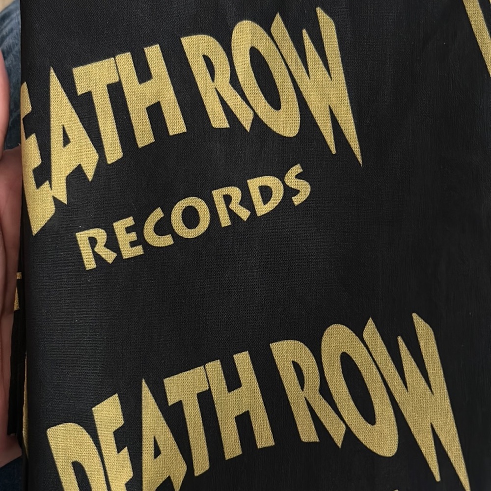 death row records bandanna or scarf